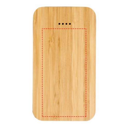 A more sustainable choice! The Bamboo / fabric 6000 mAh wireless power bank is made of real bamboo and eco cotton fabric. It features a Grade A 6000 mAh Lithium Polymer battery and allows for smartphone charging without cables. Supports wireless charging up to 1A for devices that have wireless charging functionality. Wireless charging only works with devices that support it. For devices that don’t support wireless charging, an external wireless charging receiver or receiver case is required. Includes Micro USB charging cable. Phones can also be charged with a cable via the 5V/2A USB output.