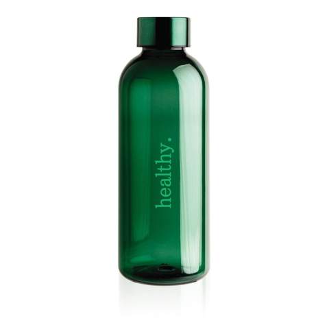 Deze lekvrije waterfles combineert stijl en functionaliteit moeiteloos met elkaar. Met een capaciteit van 620 ml kun je jezelf de hele dag door gehydrateerd houden. Het schroefdeksel heeft een mooie metallic finish en een matching kleur body. Alleen voor koud water. BPA-vrij.