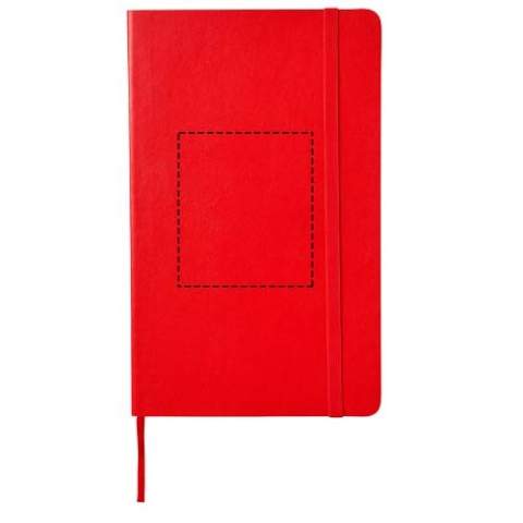 The Classic soft cover notebook has a flexible cover in a range of bright colours. It has rounded corners, elasticated closure and ribbon bookmark. Contains 192 ivory-coloured squared pages.