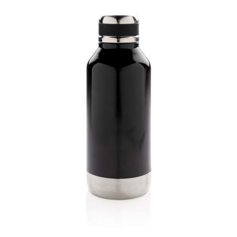 Diese auslaufsichere Vakuumflasche mit abschraubbarem Deckel hat eine spezielle Platte für Ihr Logo. Innen 304 Stainless Stell und außen 201 Stainless Steel. Hält Ihre Getränke bis zu 5h warm und bis zu 15h kalt. Inhalt: 500ml. Nur Handwäsche.<br /><br />HoursHot: 5<br />HoursCold: 15