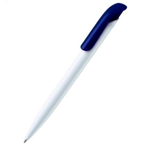 Stylo bille design Toppoint, fabriqué en Allemagne. Ce stylo finition opaque est livré avec une cartouche Jumbo pouvant écrire jusqu’à 4.5kms. Couleur d'écriture bleue.