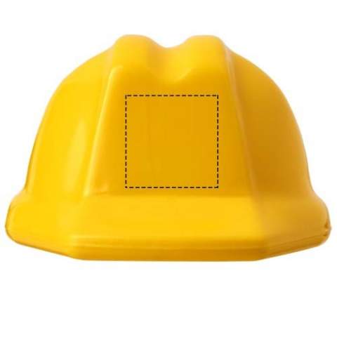 Hard hat shaped keychain made from recycled plastic with a metal split keyring. Ideal for construction or safety organisations and campaigns. Due to the nature of recycled plastic, colour shades may vary slightly, and there may be specks of colour. Made in the UK.