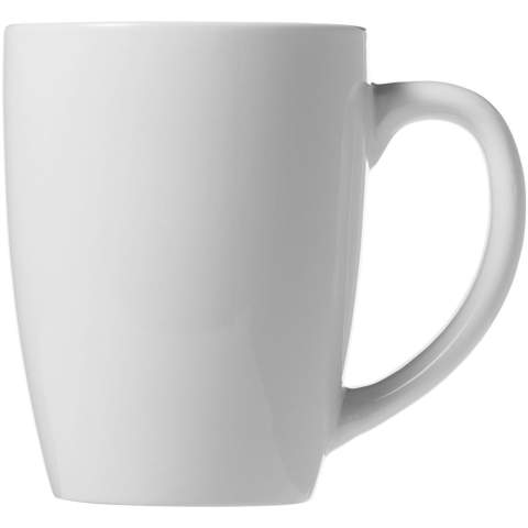 Ob zu Hause oder im Büro, das bekannte trendige Design des 350 ml Bogota Bechers ist überall zu sehen. Der Artikel wird den ganzen Tag über benutzt und bietet viel Platz für Logos oder andere Werbebotschaften. Der Bogota Becher (einschließlich Aufdruck) ist gemäß EN12875-1 für mindestens 125 Spülgänge spülmaschinenfest. 