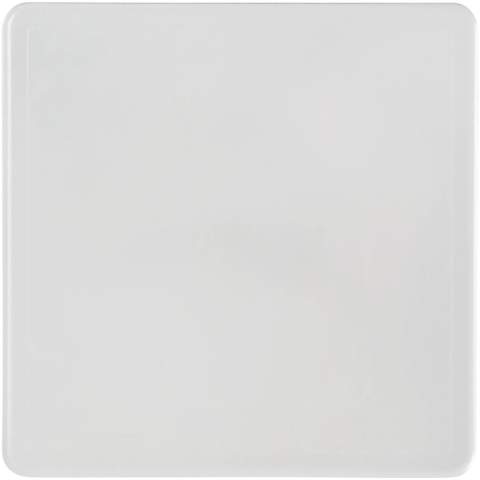 Solid plastic coaster with a bevelled edge. EN12875-1 compliant and dishwasher safe.