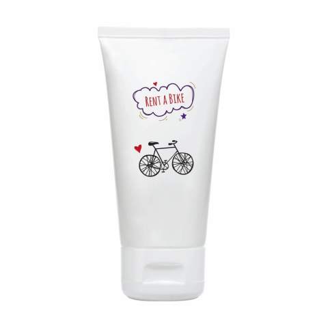50 ml zonnebrandcrème spf30, waterresistent, met panthenol en vitamine E. Dermatologisch getest, geproduceerd in Duitsland volgens de Europese Cosmetica verordening 1223/2009/EG.