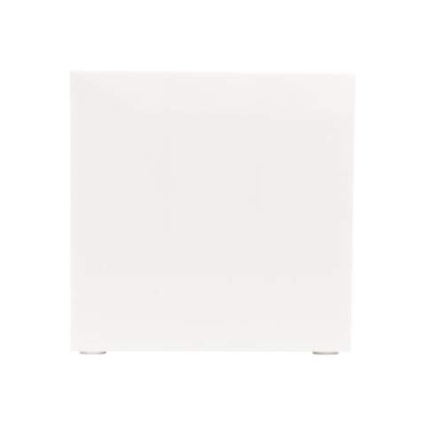 Papierkubus met FSC-wit papier in kubusdoos met vier transparante vakken voor kantoorartikelen. Ideaal voor thuis of op kantoor. Ongeveer 800 vellen. Elke kubus is krimpverpakt.