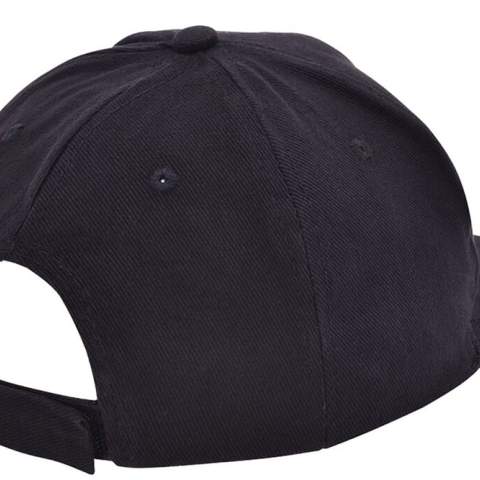 Wil je een groot logo laten borduren of drukken zonder onderbrekingen van een naad in de cap? Dan is deze stoere katoenen baseball cap met vijf panelen de juiste keuze. De voorzijde bevat geen naadlijn, waardoor het logo of de afbeelding in zijn geheel duidelijk gedrukt of geborduurd kan worden!