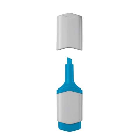 Surligneur mini design Toppoint. Les parties colorées indiquent la couleur d’écriture.