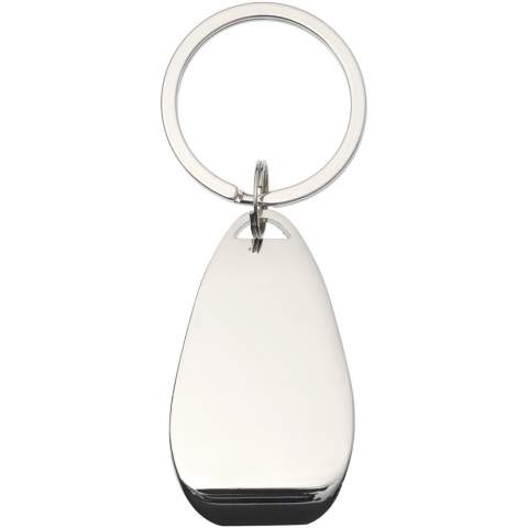 Luxury bottle opener with shiny finish. Including brown gift box.