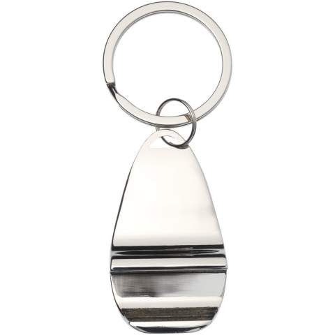Luxury bottle opener with shiny finish. Including brown gift box.