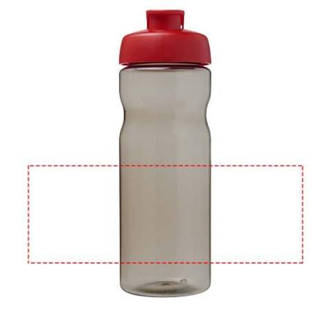 Single-wall sport bottle with ergonomic design. Bottle is made from Prevented Ocean Plastic. Plastic is collected within 50 km of an ocean coastline or major waterway that feeds into the ocean. This is then sorted and transformed into high quality, food-safe recycled plastic. Features a spill-proof lid with flip top, available in multiple colours. Volume capacity is 650 ml. Mix and match colours to create your perfect bottle. Contact us for additional colour options. Made in the UK. Packed in a recycled PE plastic bag. Due to the nature of the recycled material, there may be some small marks on the body of the bottle.