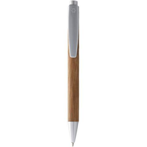 Ballpoint pen with click action mechanism.