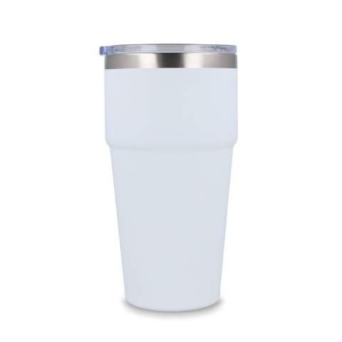 Mug de voiture T-céramique avec finition soft touch. L'intérieur en céramique facilite le nettoyage, élimine les résidus d'odeur et de goût et offre une isolation thermique supérieure.