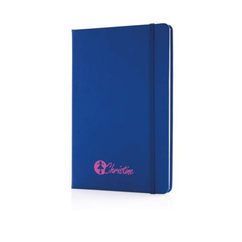 PU notebook perfect for embossed logo with 160 pages inside of 80g/m2 paper.