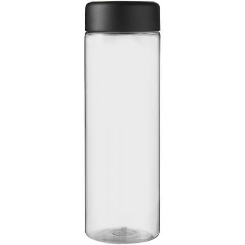 Single-wall water bottle with sleek design, made from fully recyclable material. Features a secure screw cap. Volume capacity is 850 ml. Made in the UK. Packed in a home-compostable bag. Mix and match colours to create your perfect colour bottle. BPA-free.