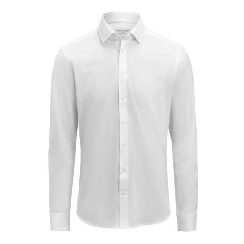De prachtige piqué gebreide stof geeft het shirt een natuurlijke stretch en een zeer zachte, comfortabele feel. Het perfecte casual shirt. Gebreid piqué, onderhoudsvriendelijk.