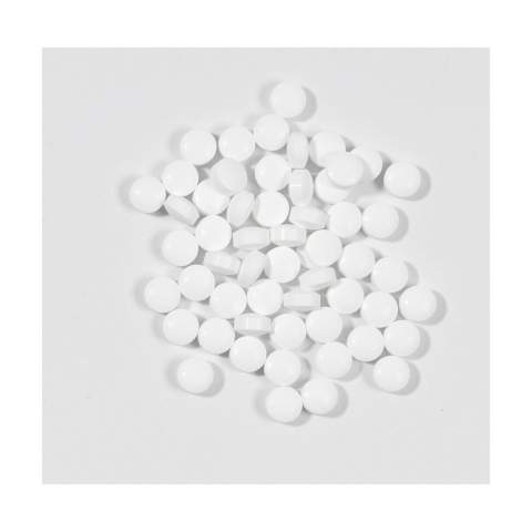 Boîte distributrice avec système à cliquet pratique. Remplie avec environ 12 g de bonbons.