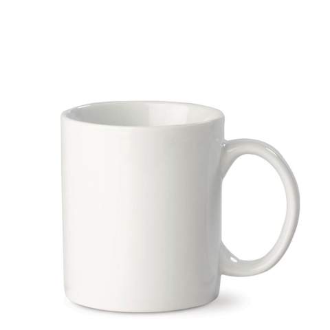 Ein schlichter weißer Becher speziell für den Sublimationsdruck geeignet. Ihre Werbeanbringung wird in brillanter Fotoqualität gedruckt. Überraschen Sie Ihre Geschäftspartner mit diesem hochwertigen Langzeitwerbeträger