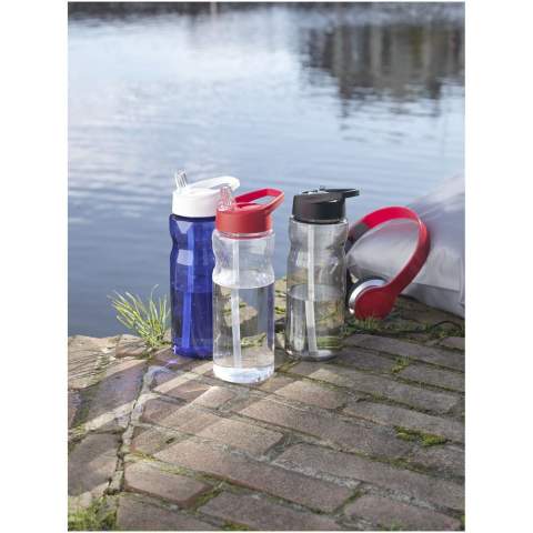 Enkelwandige bidon met ergonomisch ontwerp. Fles is gemaakt van recyclebaar PET materiaal. Voorzien van een lekvrije fliptuitdeskel. Volume 650 ml. Mix en match kleuren om je perfecte fles te maken. Neem contact op met de klantenservice voor meer kleuropties. Gemaakt in het Verenigd Koninkrijk. Verpakt in een gerecyclede PE plastic zak. BPA-vrij.