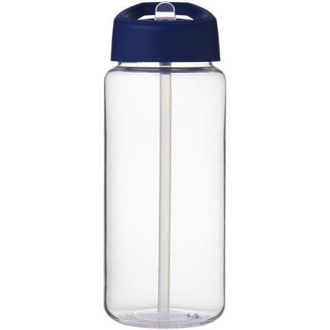 Einwandige Sportflasche aus strapazierfähigem, BPA-freiem Tritan™-Material. Verfügt über einen auslaufsicheren Deckel mit klappbarer Tülle. Das Fassungsvermögen beträgt 600 ml. Mischen und kombinieren Sie Farben, um Ihre perfekte Flasche zu kreieren. Hergestellt in Europa. Verpackt in einem recycelten PE-Kunststoffbeutel.  EN12875-1 - konform und spülmaschinengeeignet.