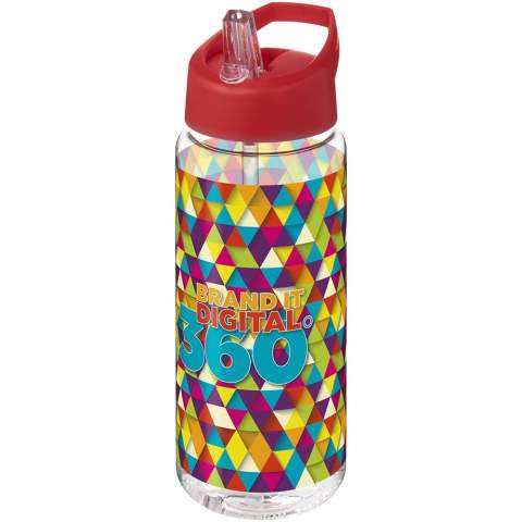 Bouteille de sport à simple paroi fabriquée en matériau Tritan™ résistant, sans BPA. Dispose d’un couvercle anti-déversement avec bec verseur. Capacité de 600 ml. Couleurs à mélanger et assortir pour créer la bouteille parfaite. Fabriqué en Europe. Le tout emballé dans un sac en plastique PE recyclé. Conforme à la norme EN12875-1. Lavable au lave-vaisselle.