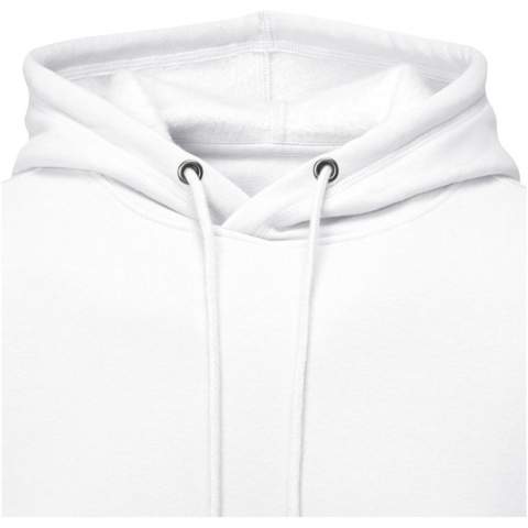 The Charon men's hoodie – the ultimate comfortable style. Made from a 240 g/m² blend of cotton and polyester, a perfect balance between comfort and breathability. The brushed interior ensures coziness, complemented by flat knit rib cuffs and bottom hem that optimize comfort. The adjustable drawstring in the hood offers a personalised fit, while the kangaroo pocket adds a touch of functionality and urban flair. Additionally, the interior custom branding options allow personalised branding or customisation inside the hoodie. Whether you're relaxing at home or heading out for a casual adventure, the Charon hoodie is the ideal companion for any setting.