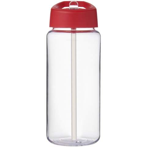 Bouteille de sport à simple paroi fabriquée en matériau Tritan™ résistant, sans BPA. Dispose d’un couvercle anti-déversement avec bec verseur. Capacité de 600 ml. Couleurs à mélanger et assortir pour créer la bouteille parfaite. Fabriqué en Europe. Le tout emballé dans un sac en plastique PE recyclé. Conforme à la norme EN12875-1. Lavable au lave-vaisselle.