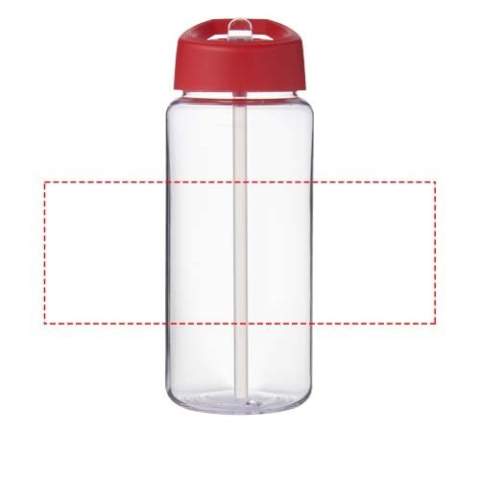 Bouteille de sport à simple paroi fabriquée en matériau Tritan™ résistant, sans BPA. Dispose d’un couvercle anti-déversement avec bec verseur. Capacité de 600 ml. Couleurs à mélanger et assortir pour créer la bouteille parfaite. Fabriqué en Europe. Le tout emballé dans un sac en plastique PE recyclé. Conforme à la norme EN12875-1. Lavable au lave-vaisselle.