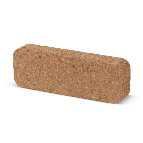 A sustainable and stylish way to make a lasting impression. Crafted from eco-friendly cork, it's a unique choice for events, conferences, or everyday use. Personalize and wear your identity with a touch of nature.