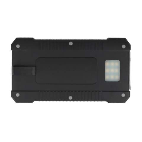 With our 8.000mah Solar Charger Venture you will always have some extra energy at hand. The powerful solar panel and flashlight on the backside are a perfect combination for all your outdoor adventures!