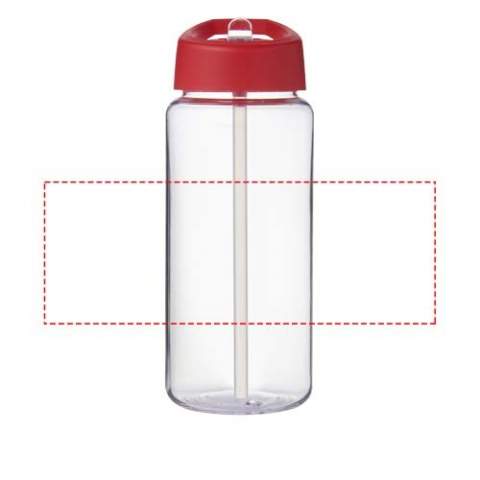 Single-wall sport bottle made from durable, BPA-free Tritan™ material. Features a spill-proof lid with flip-top drinking spout. Volume capacity is 600 ml. Mix and match colours to create your perfect bottle. Made in Europe. Packed in a home-compostable bag. EN12875-1 compliant and dishwasher safe. 