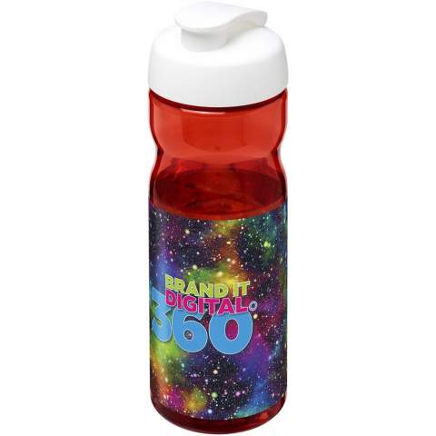 Enkelwandige sportfles met ergonomisch ontwerp. Fles is gemaakt van duurzaam, BPA-vrij Tritan™ materiaal. Heeft een morsvrije, open te trekken deksel Inhoud 650 ml Mix en match kleuren om je perfecte fles te maken. Gemaakt in Europa. Verpakt in een gerecyclede PE plastic zak.  Voldoet aan EN12875-1 en is vaatwasmachinebestendig.