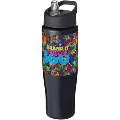 Single-wall sport bottle with a stylish, slimline design. Bottle is made from recyclable PET material. Features a spill-proof lid with flip-top drinking spout. Volume capacity is 700 ml. Mix and match colours to create your perfect bottle. Contact customer service for additional colour options. Made in the UK. Packed in a recycled PE plastic bag. BPA-free.