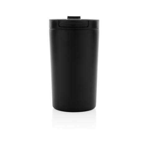 This double wall vacuum leakproof lock mug is the perfect size for your beverage. It's leakproof sealed flip lid is designed for easy open/close and on-the-go use. Vacuum insulation keeps beverages hot for up to 5 hours and cold for up to 15 hours. Made with RCS (Recycled Claim Standard) certified recycled materials. RCS certification ensures a completely certified supply chain of the recycled materials. Total recycled content: 80% based on total item weight. Capacity 300ml. BPA free and hand wash only.<br /><br />HoursHot: 5<br />HoursCold: 15