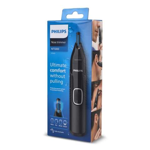 Cette tondeuse Philips permet de couper en douceur tous les poils avec détail et précision. La tondeuse est dotée d'une technologie de protection de la peau qui vous permet de couper les poils sans risque d'entailles ou de coupures. De plus, la tondeuse est équipée d'un élément de coupe double face qui vous permet d'atteindre et de couper les poils sans effort, quel que soit l'angle ou la direction. Accessoires inclus Peigne de précision, peigne à sourcils, peigne de précision de 3 mm, peigne de précision de 5 mm.