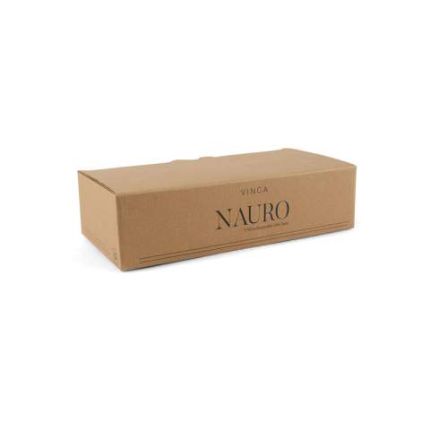 Illuminez votre espace avec la lampe de table Nauro fabriquée en plastique recyclé ABS avec des touches de fer, elle est à la fois élégante et pratique. Cette lampe offre jusqu'à 20 heures d'éclairage, selon le niveau de luminosité. Elle dispose de deux modes d'éclairage principaux, la lumière blanche froide et la lumière blanche chaude, et sa luminosité est réglable selon votre choix. Il suffit de toucher le dessus pour l'allumer et l'éteindre. Temps de charge d'environ 5 heuresRechargeable via USB-C, câble inclus. Certifiée par RCS (Recycled Claim Standard), la certification RSC garantit que l'ensemble de la chaîne d'approvisionnement en matériaux recyclés est certifiée. Le contenu recyclé total est basé sur le poids global du produit. Ce produit contient 10% d'ABS recyclé certifié RCS.<br /><br />Lightsource: LED
