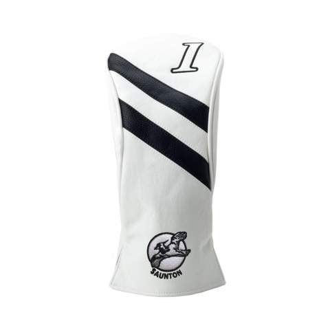 Faux-leather headcover for the driver with soft lining