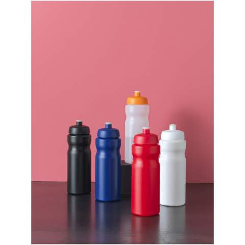 Einwandige Sportflasche. Verfügt über einen auslaufsicheren Deckel mit Push-Pull-Tülle. Das Fassungsvermögen beträgt 650 ml. Mischen und kombinieren Sie Farben, um Ihre perfekte Flasche zu kreieren. Kontaktieren Sie uns bezüglich weiterer Farboptionen. Hergestellt in Großbritannien. BPA-frei. EN12875-1 - konform und spülmaschinengeeignet.
