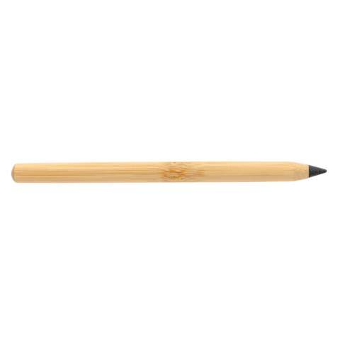 This Tree free infinity pencil replaces your traditional wooden pencil. Traditional wooden pencils write only up to around 200 metres, but this Tree free infinity pencil, has a writing length of up to around 20000 metres using a graphite tip to produce a graphite line. Not only does it write like a pencil, but the markings can be erased. It works by leaving a graphite line on paper just like a regular traditional wooden pencil but it wears down so slowly, that it should outlast up to 100 traditional wooden pencils!