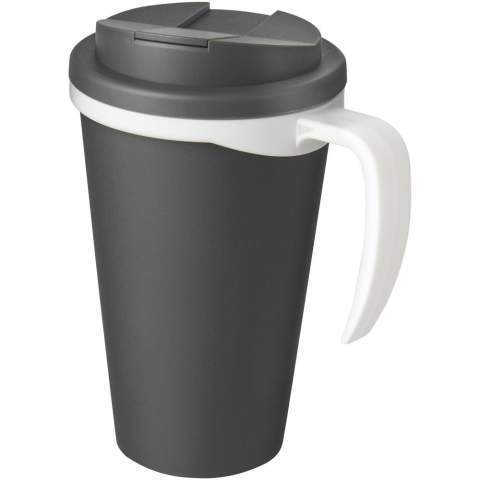 Double-wall insulated mug with secure twist-on spill-proof lid. The lid clips closed to prevent spills and seals without silicone. You can mix and match colours to create your perfect mug. Mug is fully recyclable. Made in the UK. Presented in a white gift box. BPA-free. EN12875-1 compliant, dishwasher safe, and microwave safe. Packed in a recycled PE plastic bag.