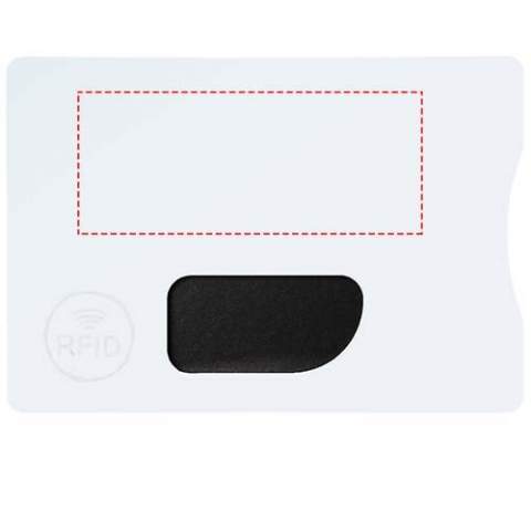 Deze RFID Credit Card beschermer is de perfecte oplossing tegen betalings- en identiteitsfraude, door middel van een electromagnetisch schild. De RFID kaarthouder is smal zodat je hem gemakkelijk in je portemonnee, handtas of broekzak kan bewaren. Beschikt over een groot decoratie-oppervlak.