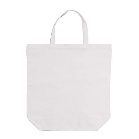 Rectangular heavyweight cotton canvas carrier bag. Different dimensions available with orders from 5.000 pieces.