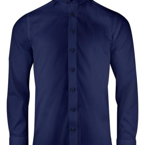 A new edgy shirt in the same spirit as the old Purple Bow 46. The microcord structure in the fabric that makes it stand out compared to our classic twill. The fabric in combination with extreme cut-away collar and a new kick-ass paisley contrast, makes a bold statement. The contrast is obvious on the white, and more discrete on the luxurious navy fabric. Wear it with jeans and a blazer or with a suit and sneakers and you will look impeccable, from the office to the dinner party.