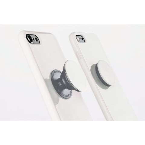 The PopSockets® is a handy multifunctional telephone accessory. Attach this item to the back of your phone with the 3M adhesive strip and use the handy functions: comfortable grip for better hold, functional stand and selfie-holder. It has 2 different pop-up positions and it’s flexible so you can position the smartphone any way you like. Suitable for all commonly used types of smartphones, iPhones and other devices. Read the supplied instructions for optimal use and maintenance of the PopSocket®.  Extra info regarding delivery time incl. print: 120 - 250 units 1 to 2 weeks, 250 - 500 units: 2 to 3 weeks, more than 500 units: approx. 4 weeks, more than 2,500 units: 4 to 6 weeks. PopSockets® are only supplied with print.