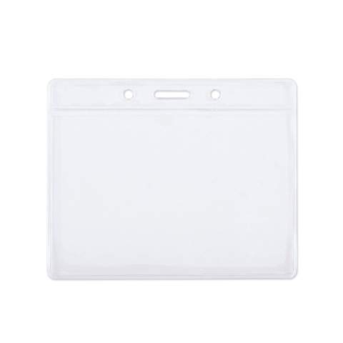 Porte-badge transparent à attacher à votre lanyard. Idéal pour vos conférences, festivals et journées portes ouvertes.