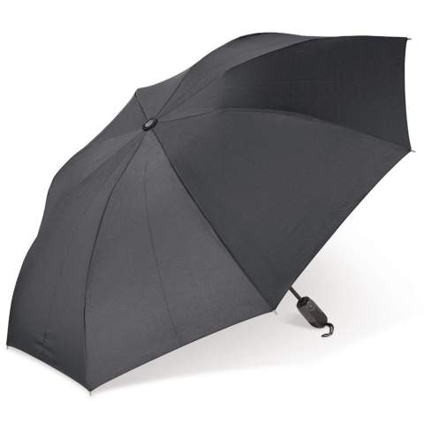 Entrez dans votre voiture en étant sec. Ce parapluie réversible se plie de manière à ce que les gouttelettes d’eau ne vous mouillent pas, vous ou l’intérieur de votre voiture, lors de la fermeture après utilisation. Ce parapluie s'ouvre et se ferme automatiquement et possède un cadre en fibre de verre.