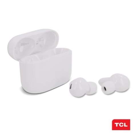 With the TCL Moveaudio S108, you'll enjoy 6 hours of listening time, up to 20 hours with the charging case, so you'll always enjoy an optimal music experience. Make clear calls with ENC to filter out background noise for clear conversations using Beamforming pickup technology.