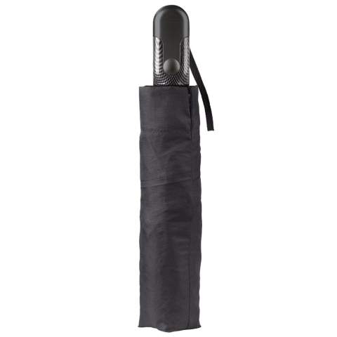 Entrez dans votre voiture en étant sec. Ce parapluie réversible se plie de manière à ce que les gouttelettes d’eau ne vous mouillent pas, vous ou l’intérieur de votre voiture, lors de la fermeture après utilisation. Ce parapluie s'ouvre et se ferme automatiquement et possède un cadre en fibre de verre.