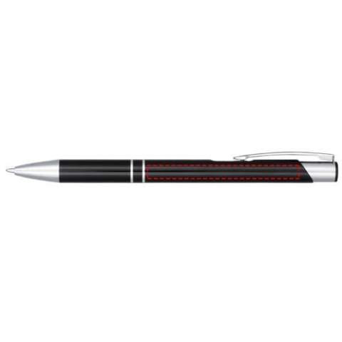 Stylo bille rétractable avec corps en aluminium, pièces en ABS et agrafe en acier. Ce stylo est disponible dans une grande variété de couleurs et présente une finition anodisée qui lui donne un éclat étonnant. La gamme Moneta, vaste et populaire, est disponible dans une grande variété de styles et finitions.