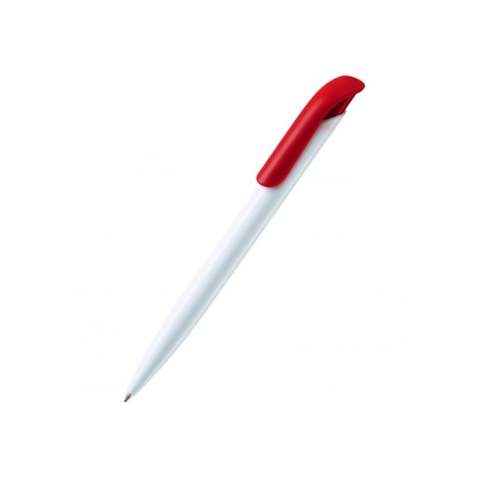 Toppoint design balpen, geproduceerd in Duitsland. Deze pen bevat een Jumbo vulling voor 4,5km schrijfplezier en heeft een hardcolour finish. Blauwschrijvende vulling.
